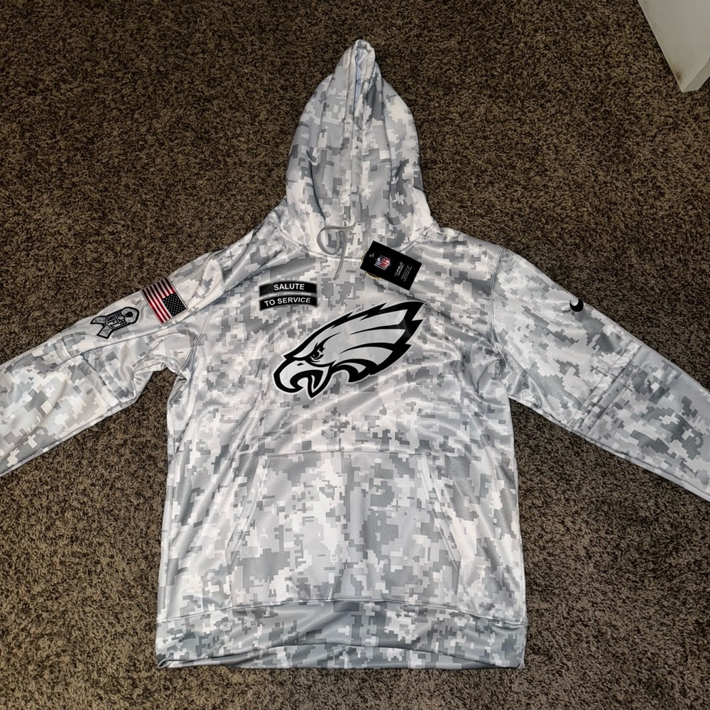 Nike Salute To Service Philadelphia Eagles Hoodie BRAND NEW